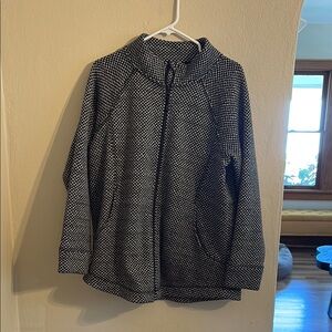 Talbots Monochrome Patterned Jacket